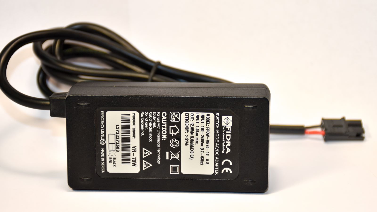 Power Supply 12V 5.8A-VR70-12 - Image 2